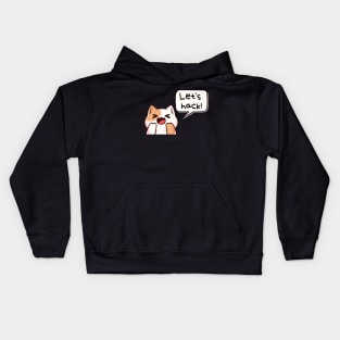 Let's hack (ethically, of course) :) | Hacker design Kids Hoodie